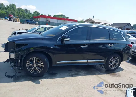 2019 Infiniti Qx60 Luxe z USA, uszkodzony, nr VIN 5N1DL0MMXKC568422